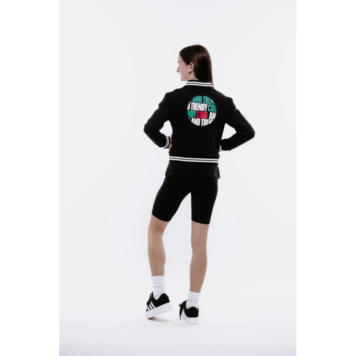 Dívčí legíny AUTHORITY TS-LEGGINGS G black · záber 12