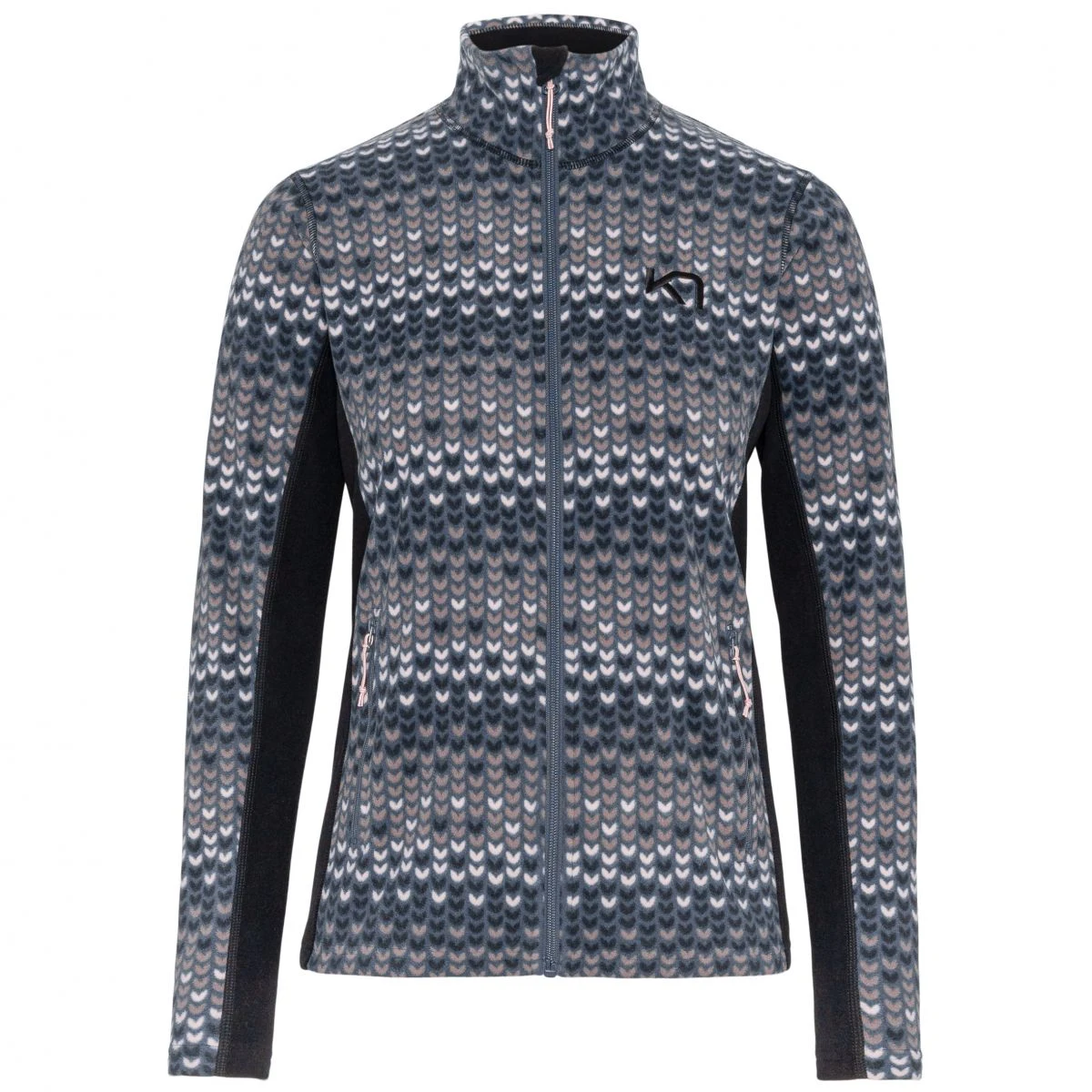Kari Traa Olga Fleece, fleecová bunda, dámská, zelená · záber 2