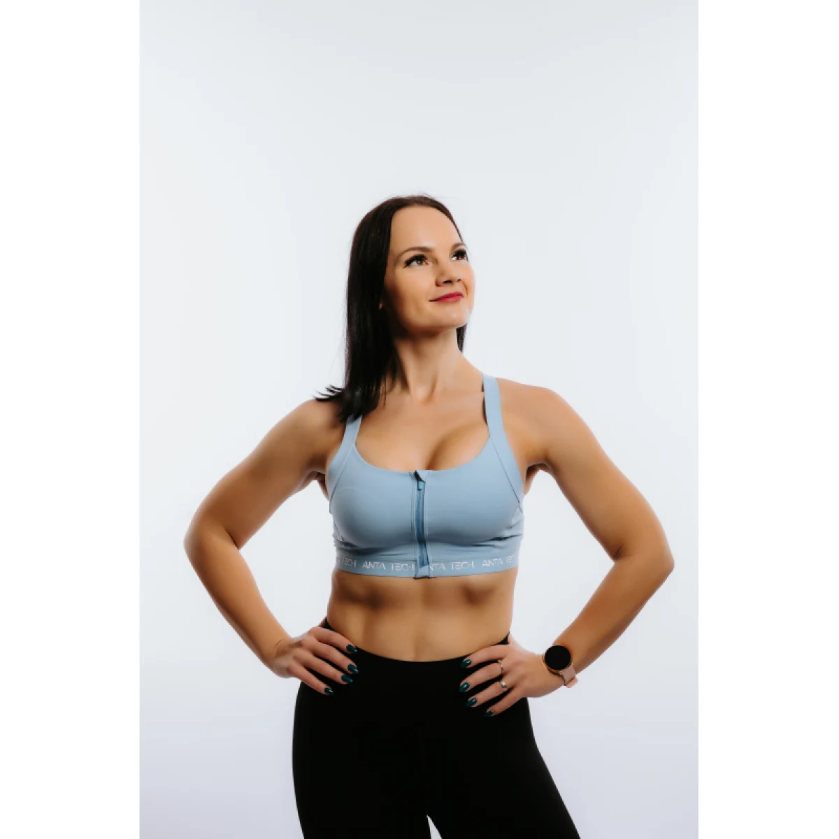 Dámská sportovní tréninková podprsenka ANTA Tank-862227115-3-SS22_Q2-Space Grey · záber 2