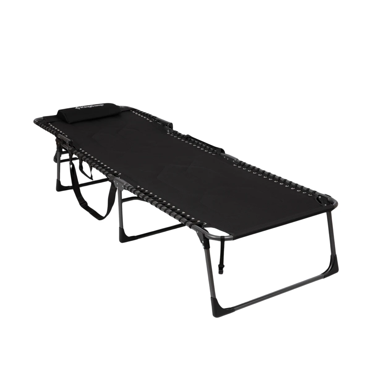 Skládací lehátko KING CAMP Magnolia B40 - 200 x 68 cm - černé · záber 4