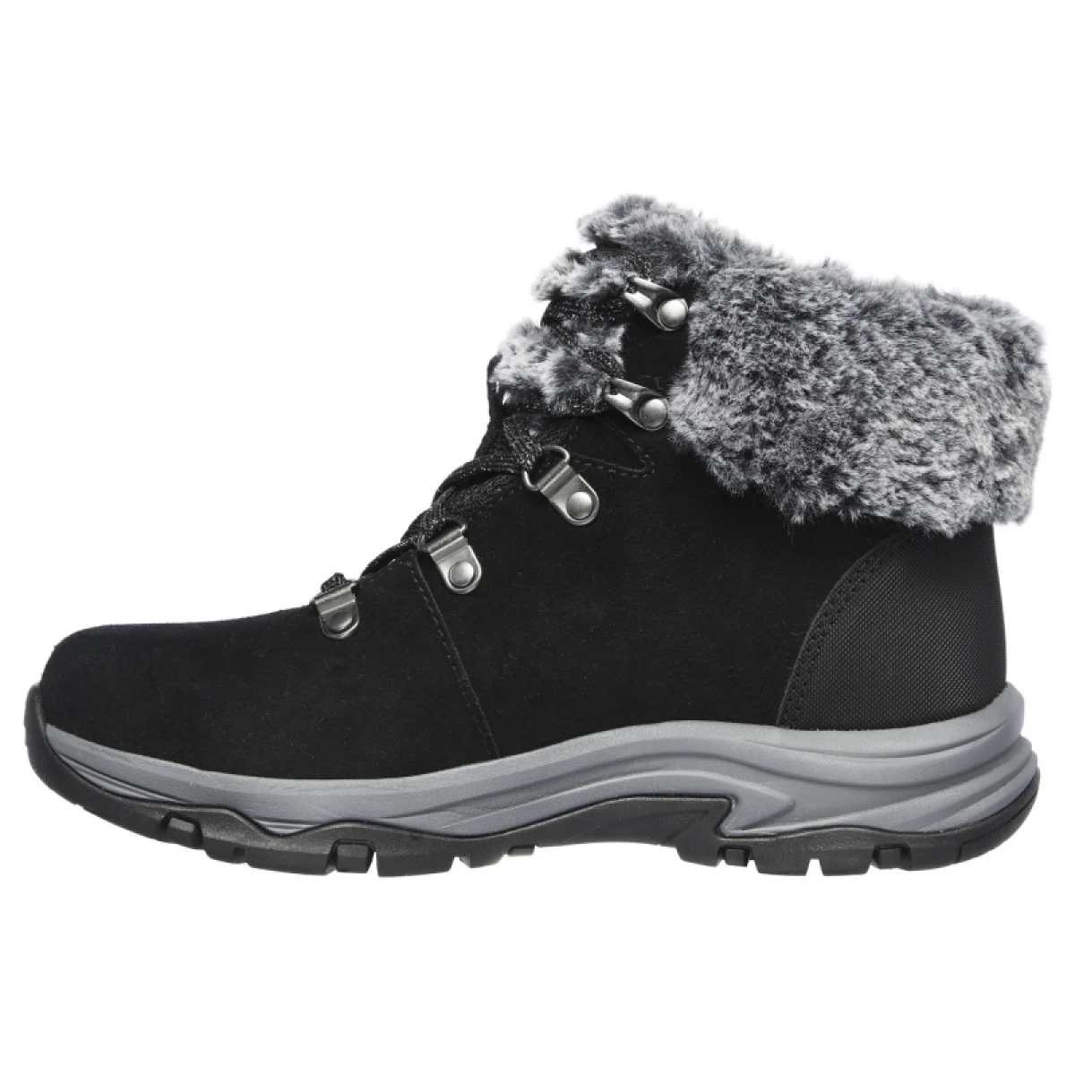 Dámské kotníkové zimní boty SKECHERS Trego Falls Finest navy · záber 7