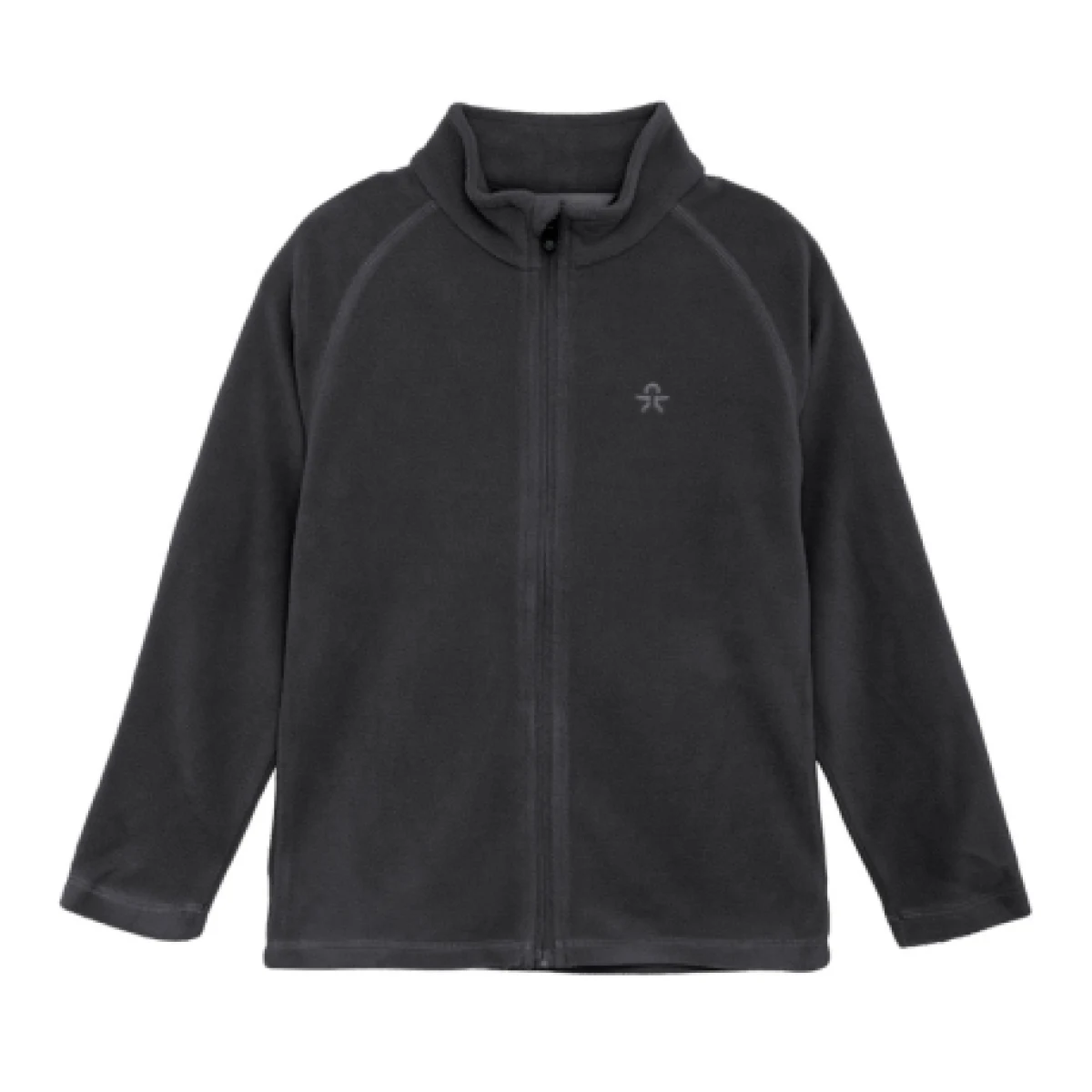 Dětská mikina se zipem COLOR KIDS Fleece Jacket, Full Zip-161-Phantom · záber 1