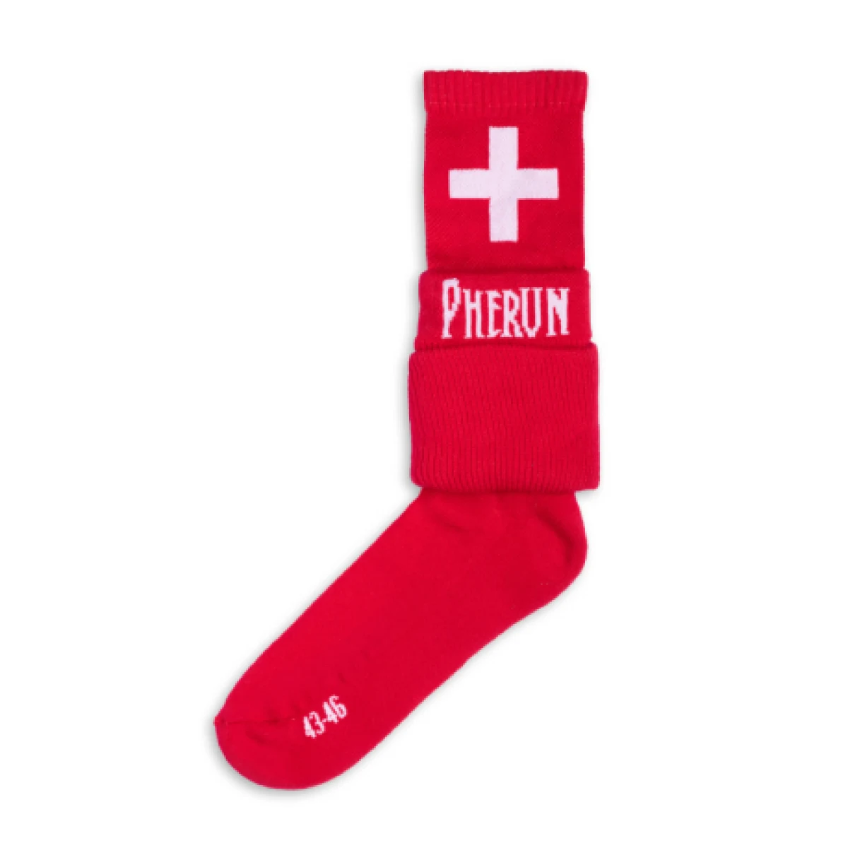 Turistické ponožky PHERUN Rescue RED · záber 1