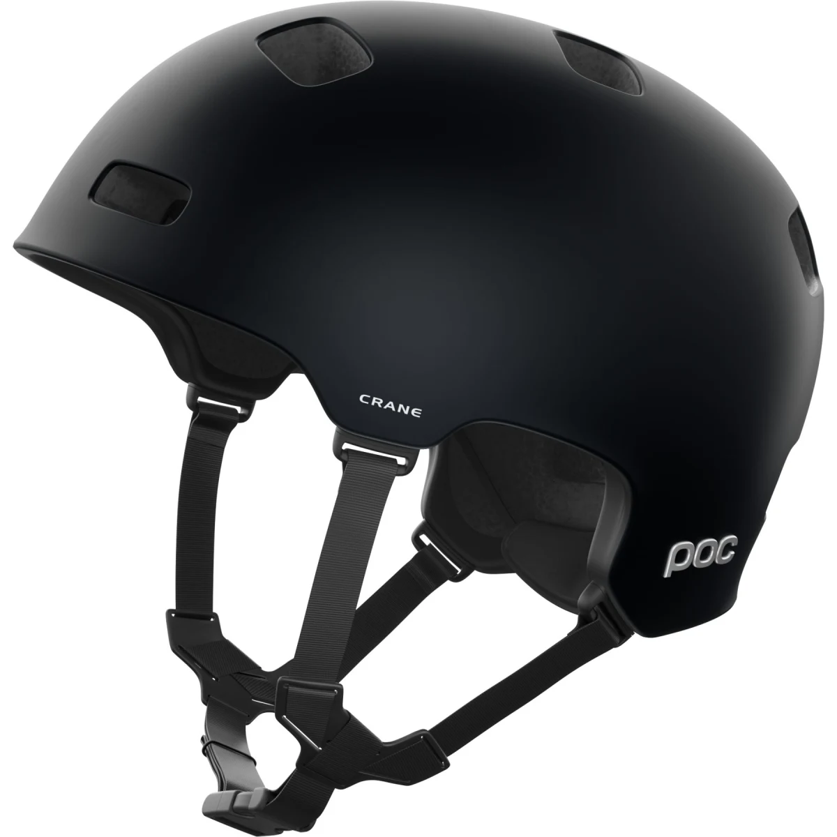 POC Crane MIPS, cyklistická přilba, uranově černá matná · záber 1