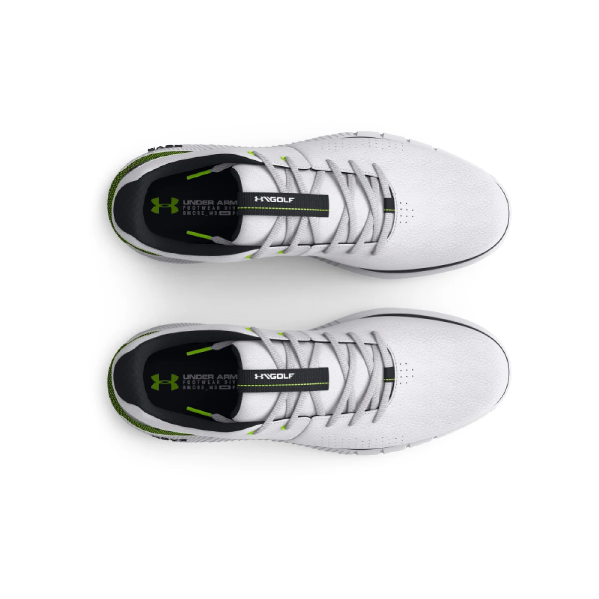 Pánské golfové boty s hroty UNDER ARMOUR Fade 2 Spikeless Golf Shoes white · záber 3