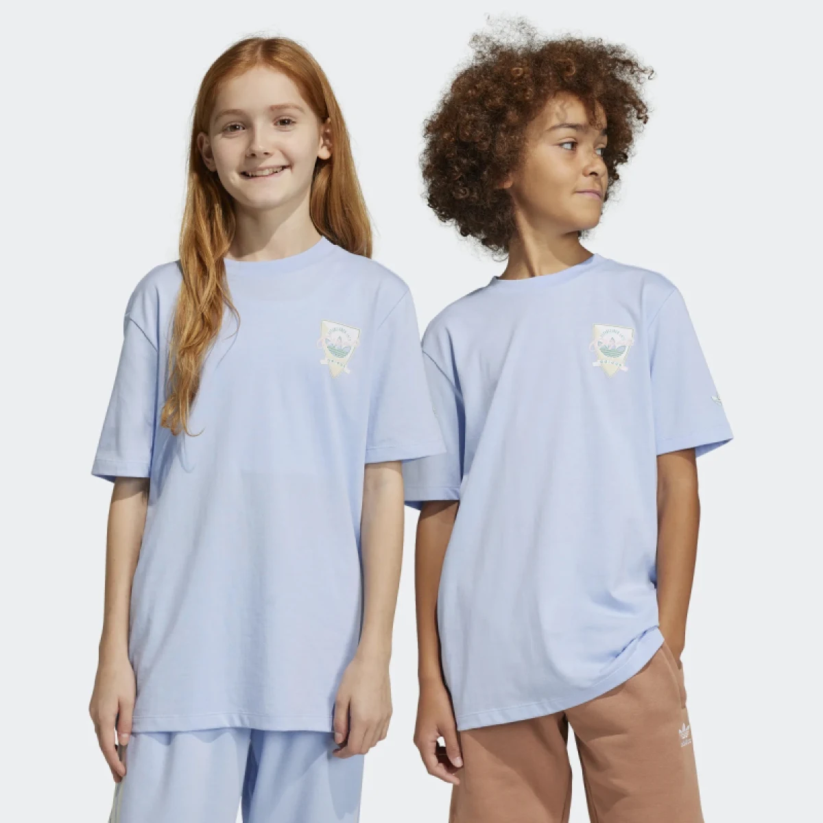 Dětské tričko s krátkým rukávem ADIDAS ORIGINALS BF TEE-BLUDAW · záber 2