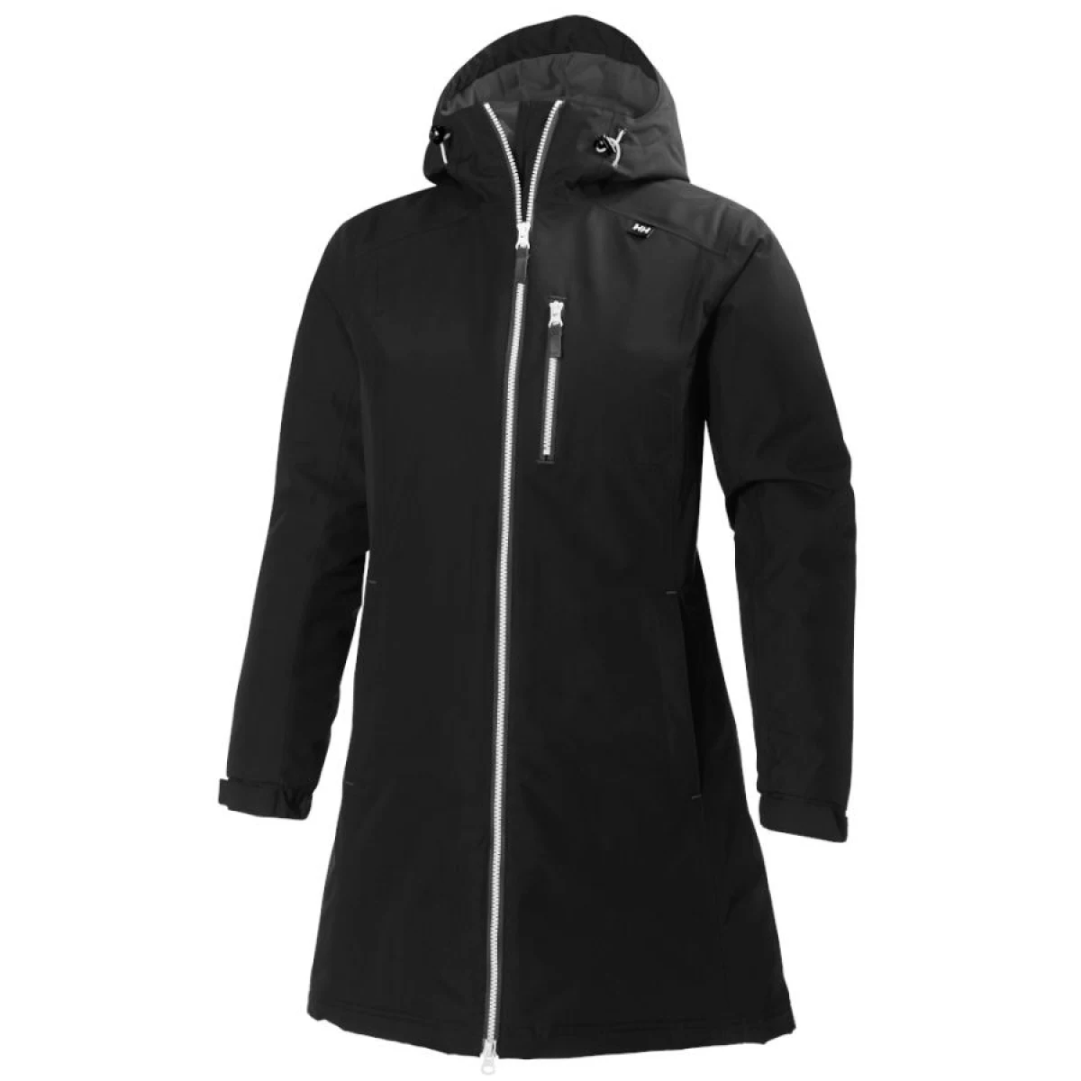 Helly Hansen Dlouhá zimní bunda Belfast, dámská, černá · záber 1