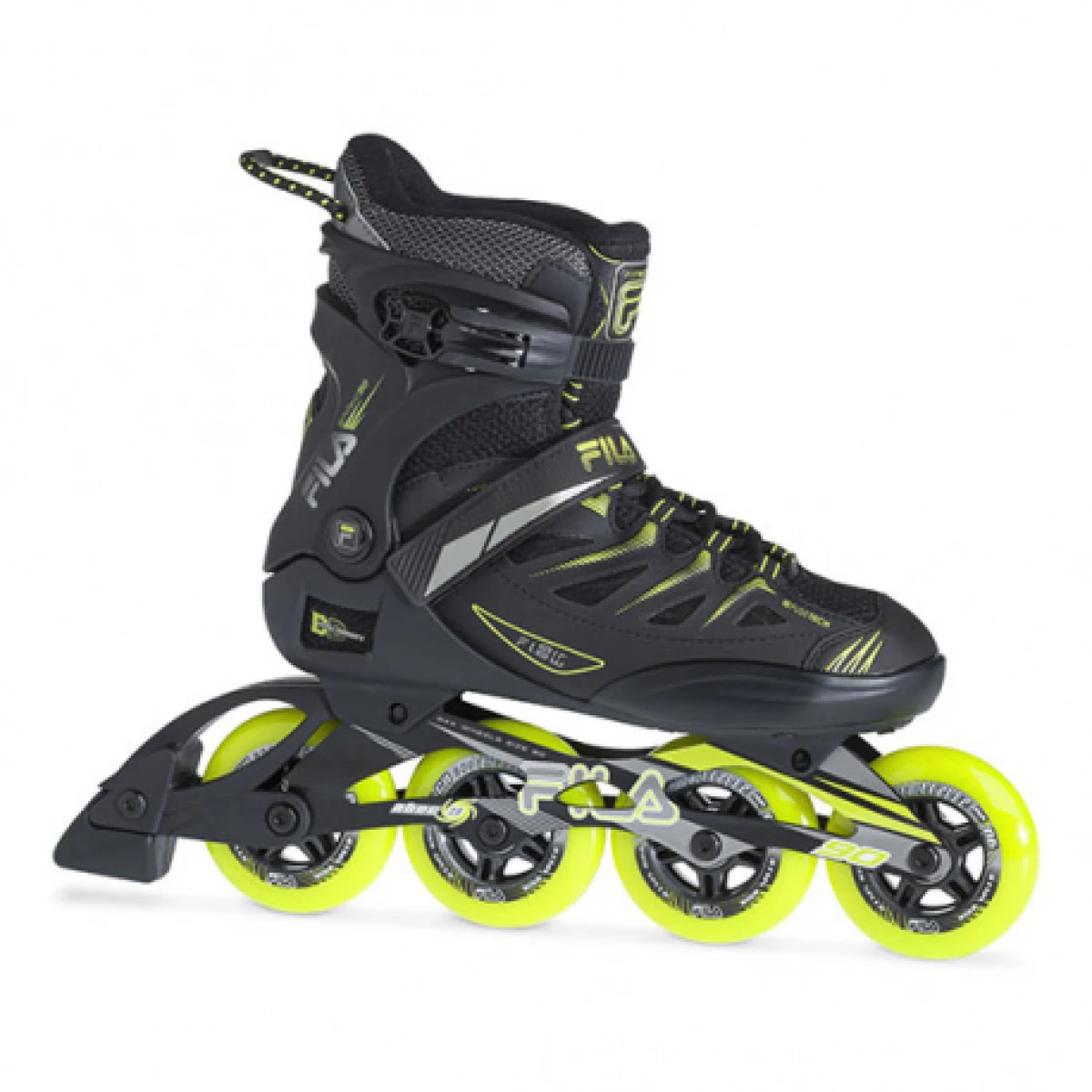 Kolečkové brusle FILA SKATES GHIBLI 90 BLACK LIME · záber 1