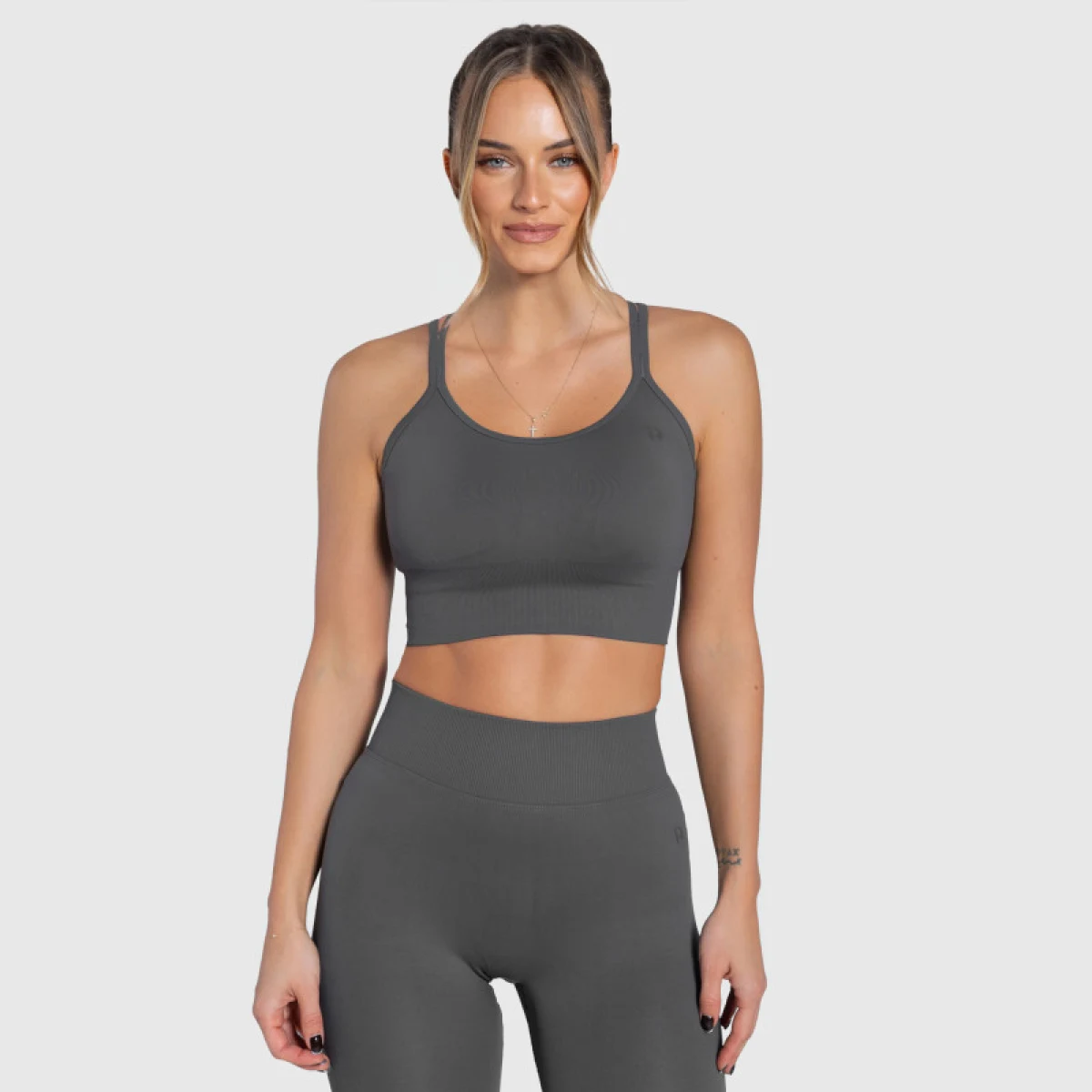 Dámská sportovní podprsenka Iron Aesthetics Ultimate, hnědá · záber 12