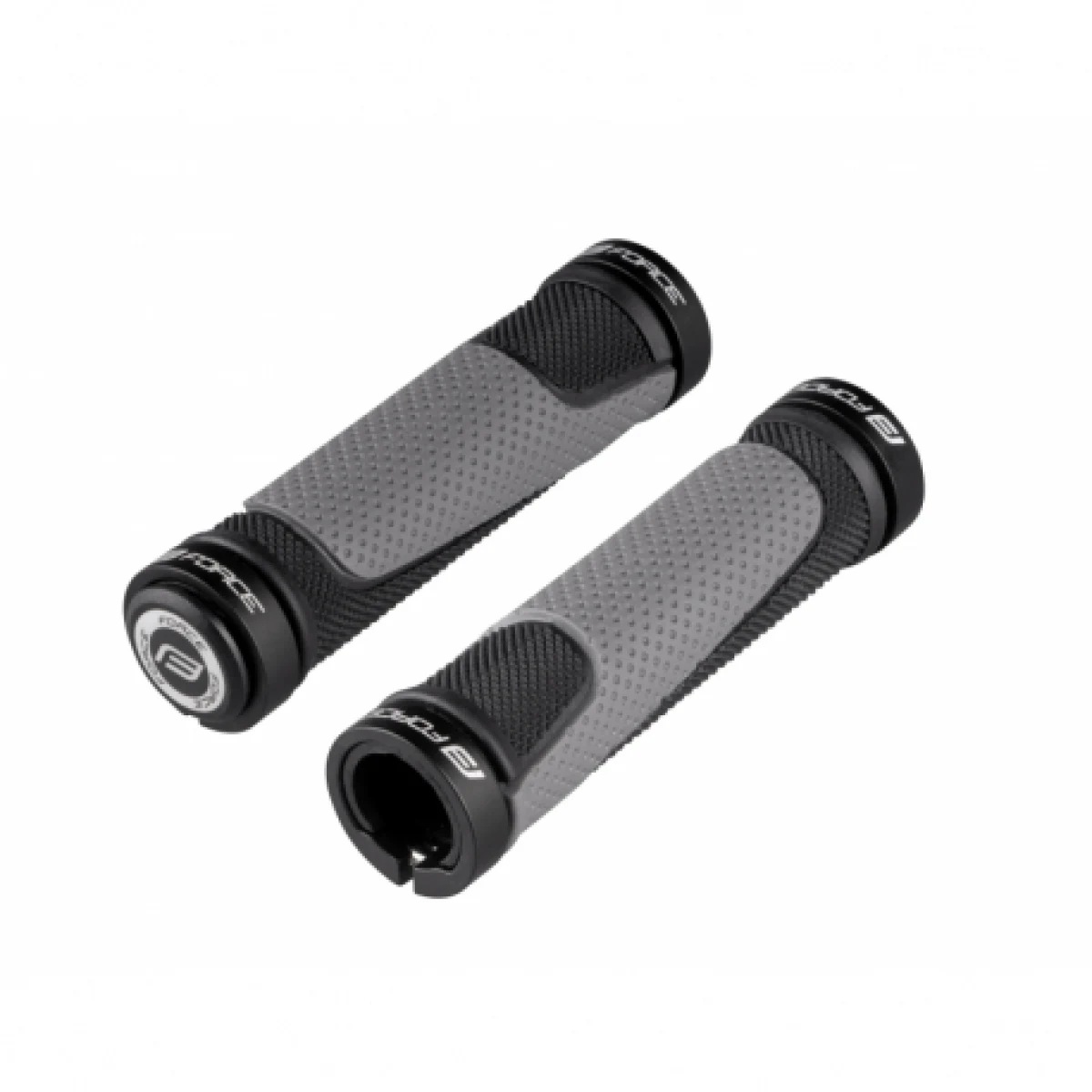 Rukojeti na řídítka FORCE ROSS - lock, 130 mm · záber 2
