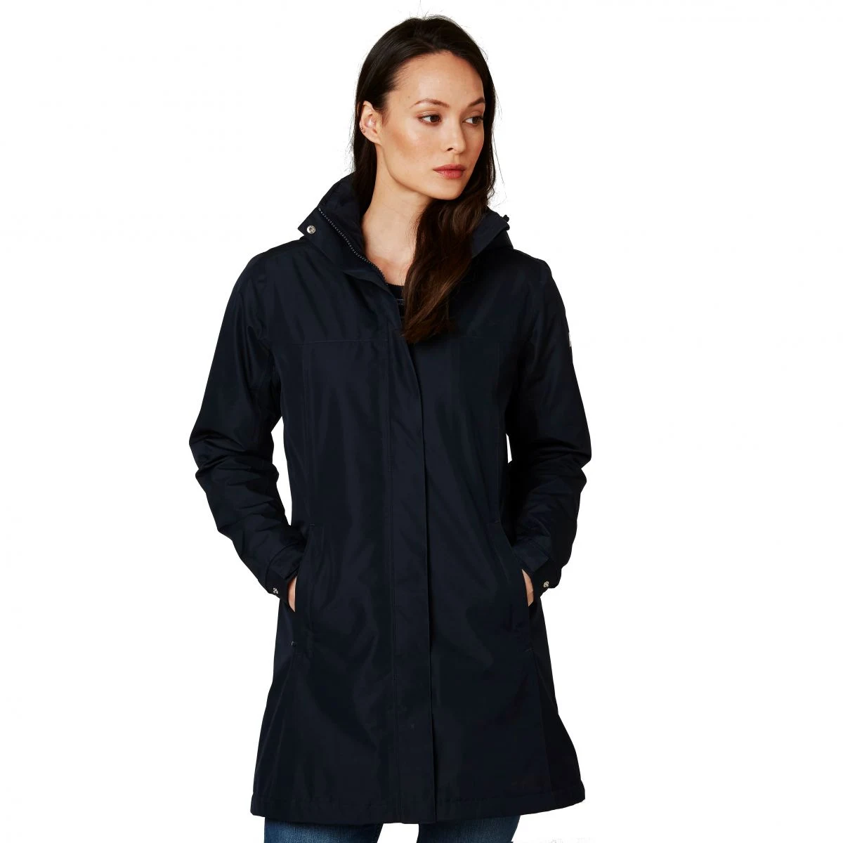 Helly Hansen Aden Long Insulated pláštěnka, tmavě modrá · záber 2