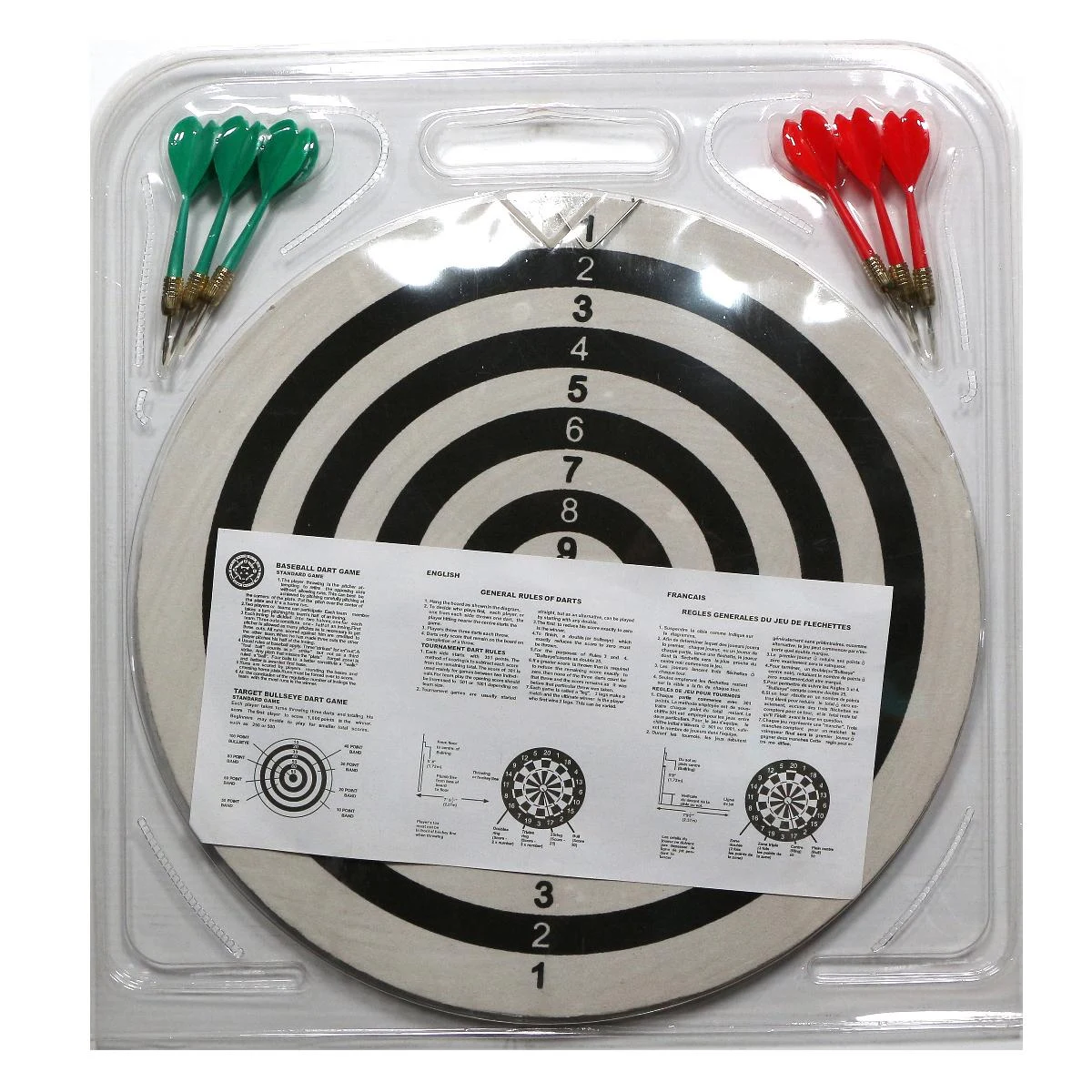 Terč MASTER Flocking 37 cm - oboustranný · záber 5