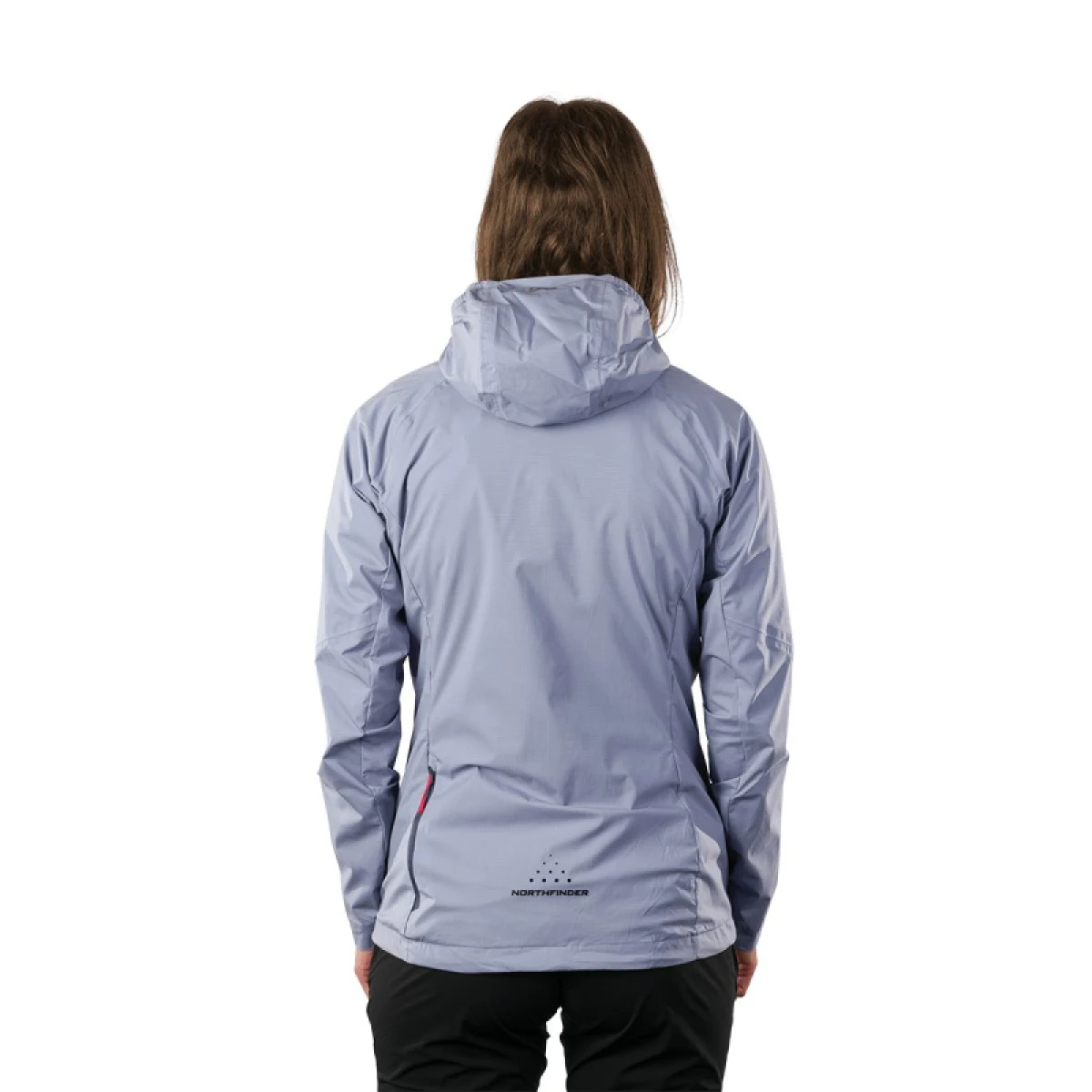 Dámská turistická bunda s kapucí NORTHFINDER LORENA-535lavendergrey - Pohlavie: Dámské · záber 5