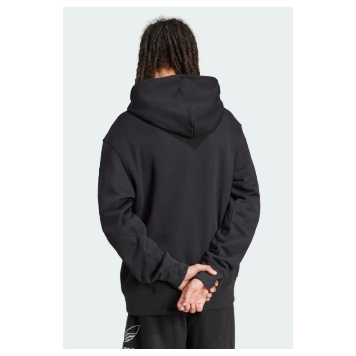 Pánská mikina s kapucí ADIDAS ORIGINALS OUTL TREF HDY-BLACK · záber 3
