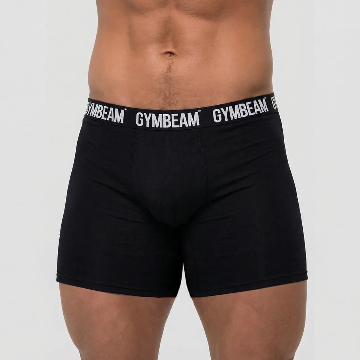 GymBeam Pánské boxerky FIT 3Pack - Velikost: L | Barva: čierna | Pohlavie: Pánské | Hmotnost: 0,291 kg · záber 2