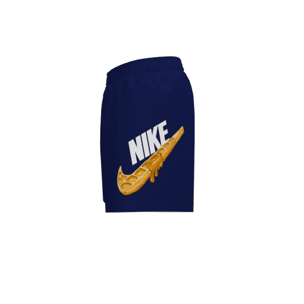 Chlapecké plavky NIKE SWIM WAFFLE SWOOSH 4 inch MIDNIGHT-MIDNIGHT NAVY · záber 2