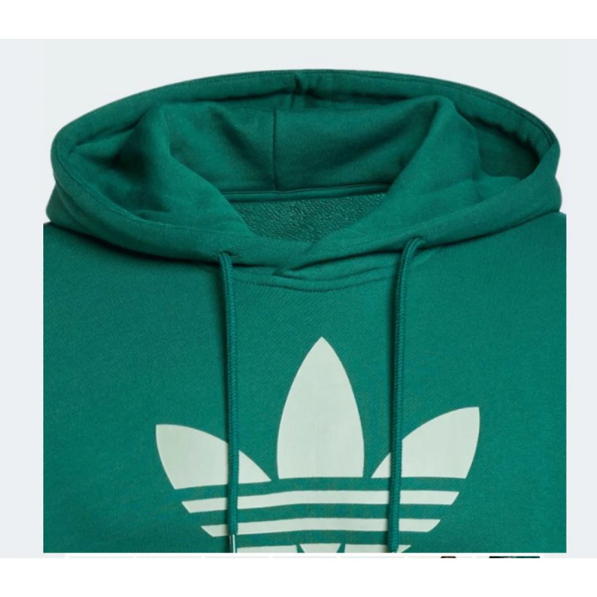 Pánská mikina s kapucí ADIDAS ORIGINALS TREFOIL HOODY-CGREEN · záber 5