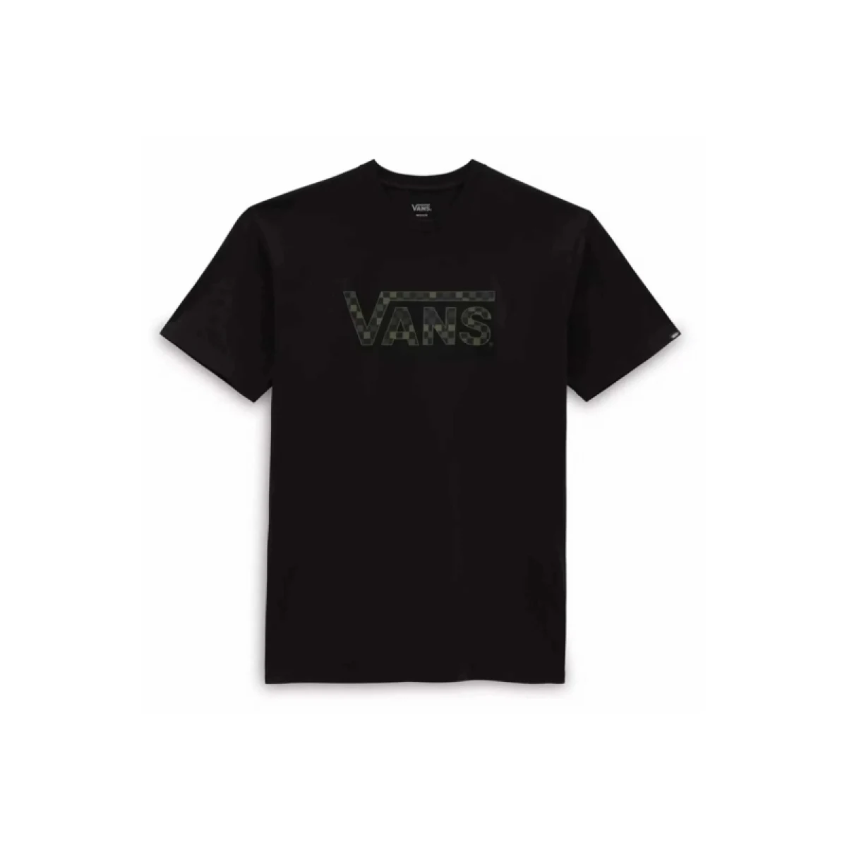 Pánské tričko s krátkým rukávem VANS CHECKERED -B BLACK-VN0A7UCP CAMO · záber 3