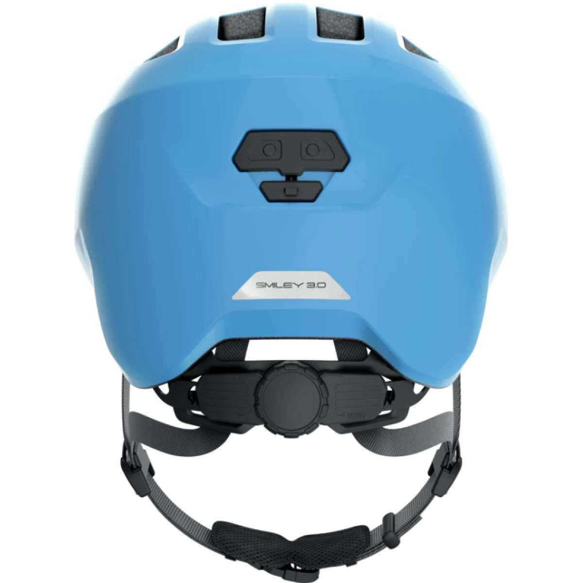 Juniorská cyklistická helma ABUS Smiley 3.0 shiny blue · záber 3
