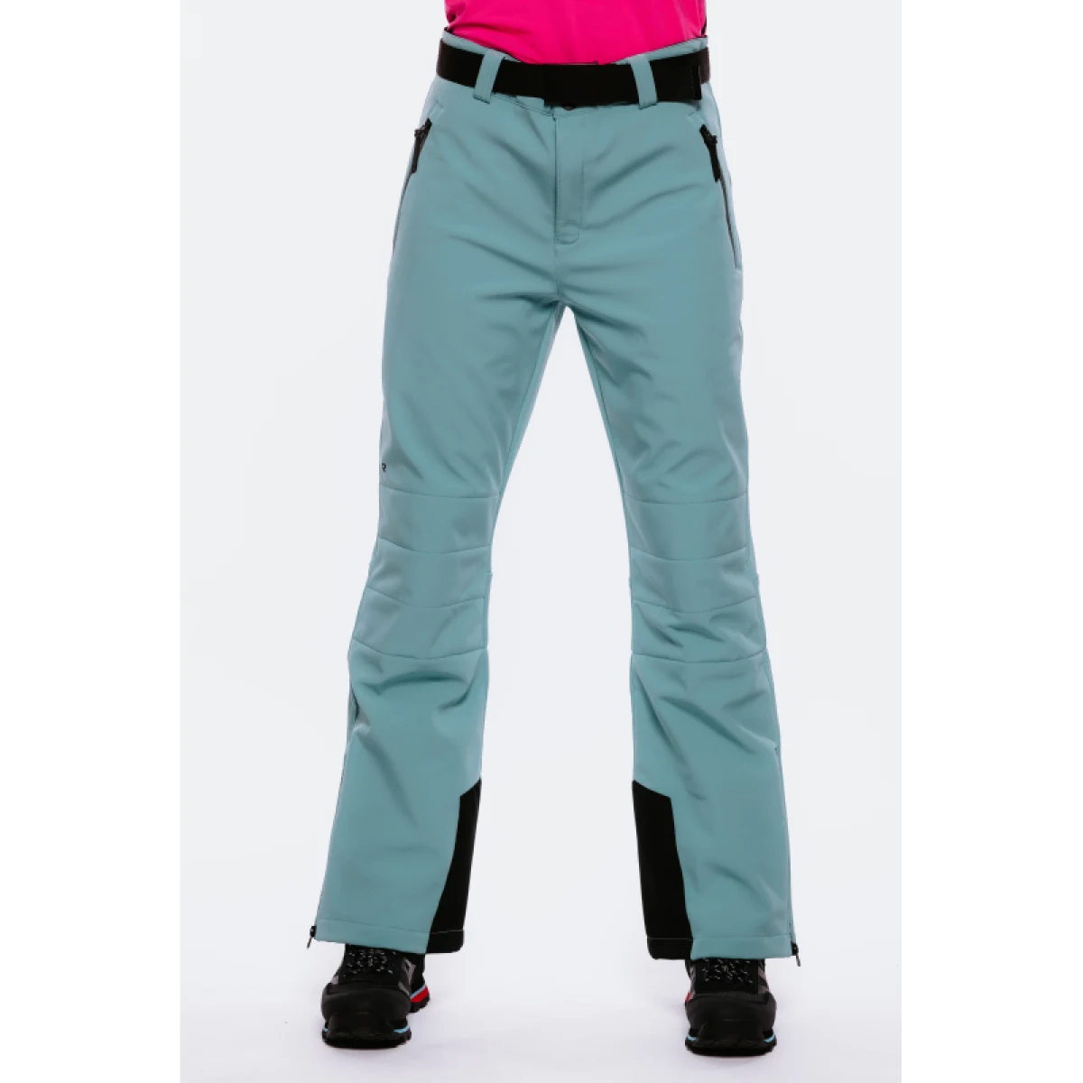 Dámské lyžařské softshellové kalhoty AUTHORITY SP-GLAM pants W black · záber 10