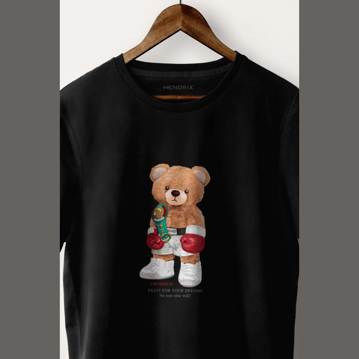 Tričko, Barva Bílá, s Potiskem Champion Teddy · záber 3