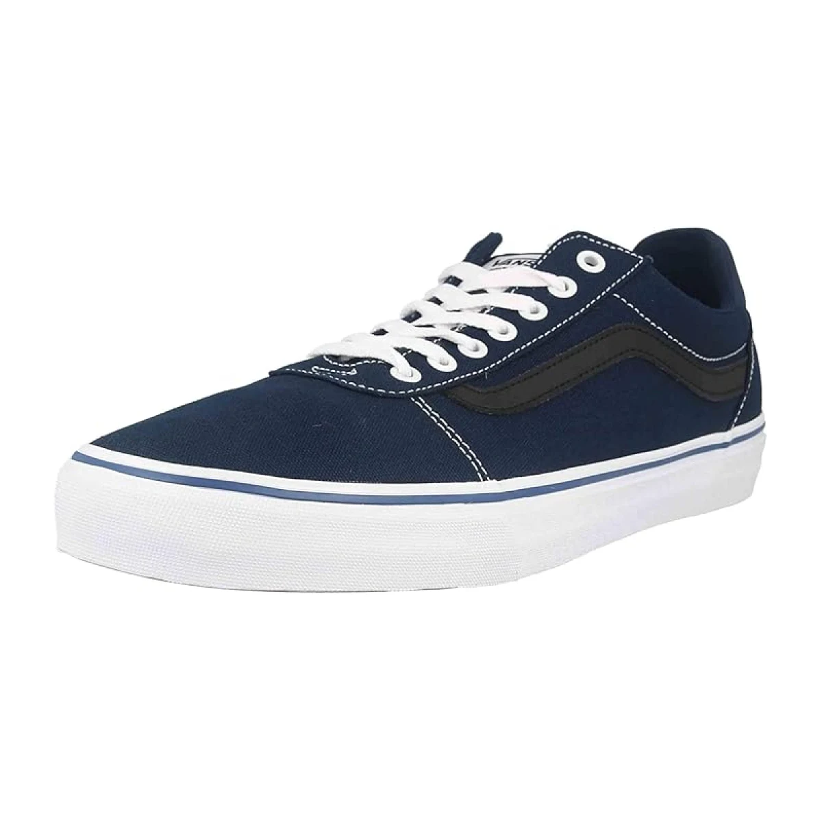 Pánská rekreační obuv VANS Ward Deluxe (Canvas) dress blues white · záber 4