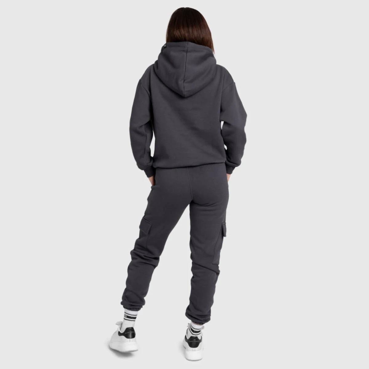 Dámská oversize souprava Iron Aesthetics Cargo, šedá · záber 2