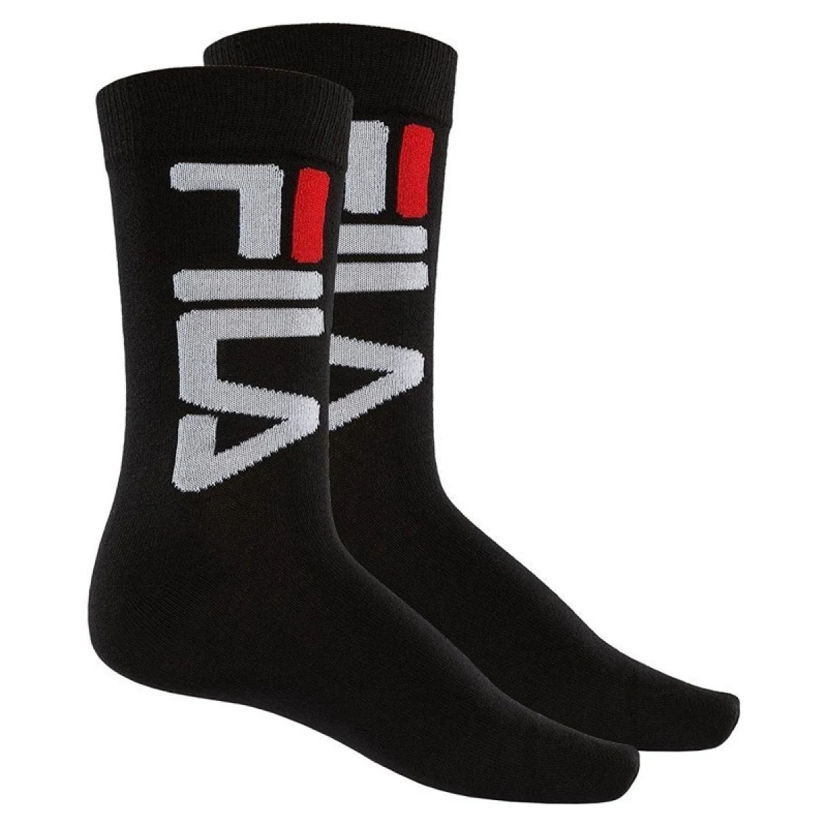 Ponožky do inline bruslí FILA F9598 SOCKS 2-PACK-200-BLACK · záber 4