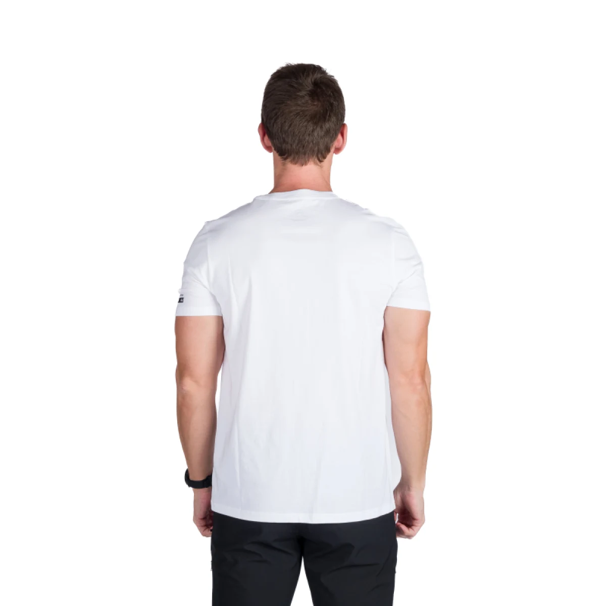Pánské turistické tričko s krátkým rukávem NORTHFINDER FRANZ-377white · záber 3