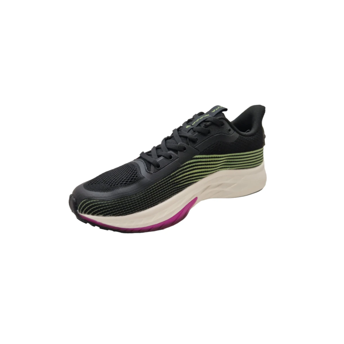 Pánská běžecká obuv ANTA Klen black fluorescent green · záber 2