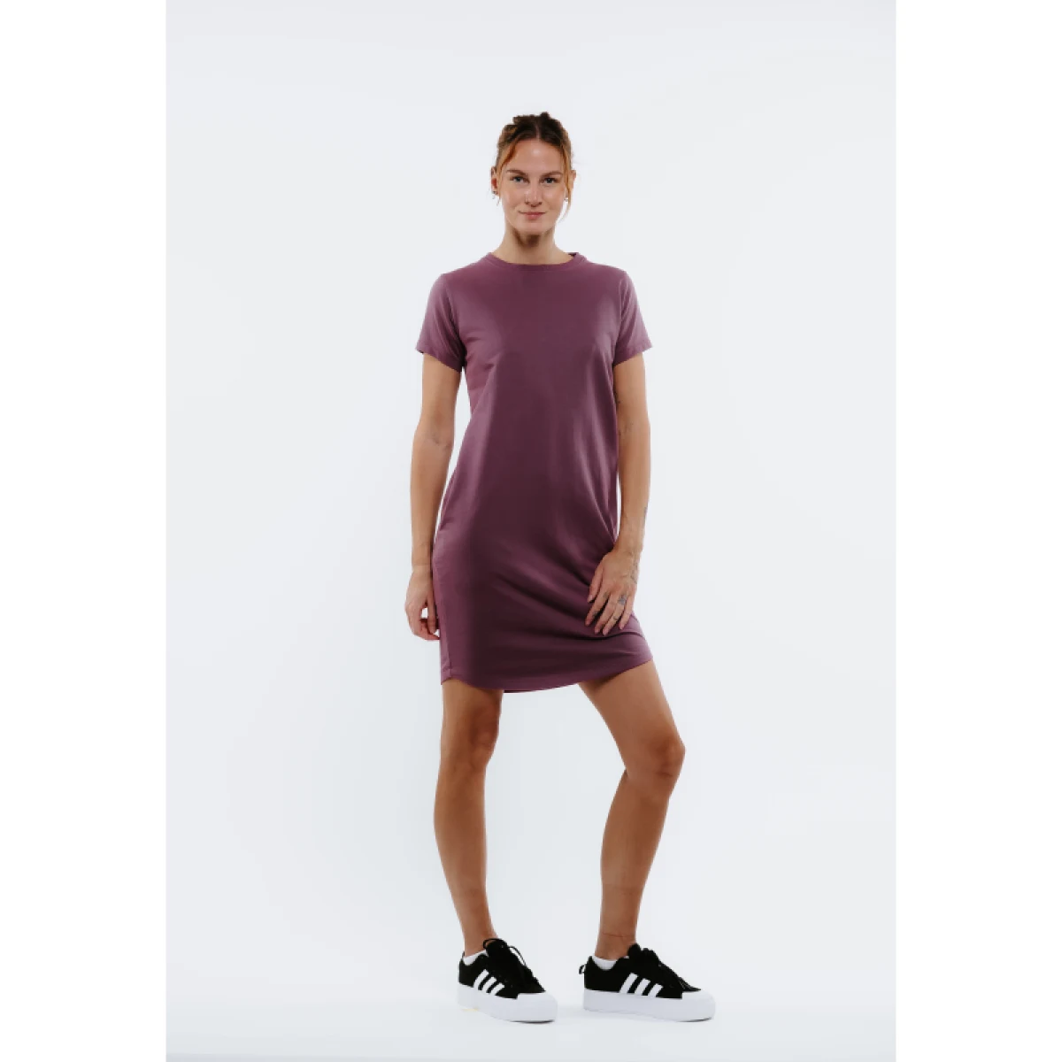Dámské šaty AUTHORITY D-BASE II W burgundy · záber 3