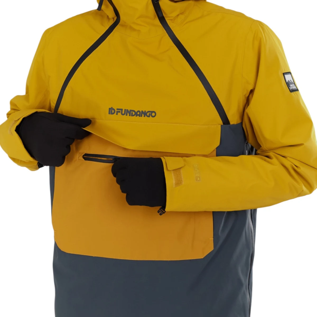 Pánská lyžařská bunda anorak FUNDANGO Hydra ECO Anorak-560- willow · záber 4