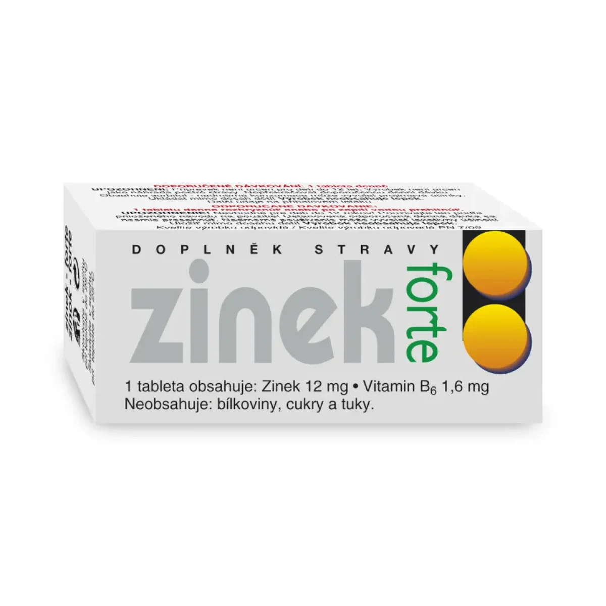 Naturvita Zinek Forte 60 tablet · záber 1