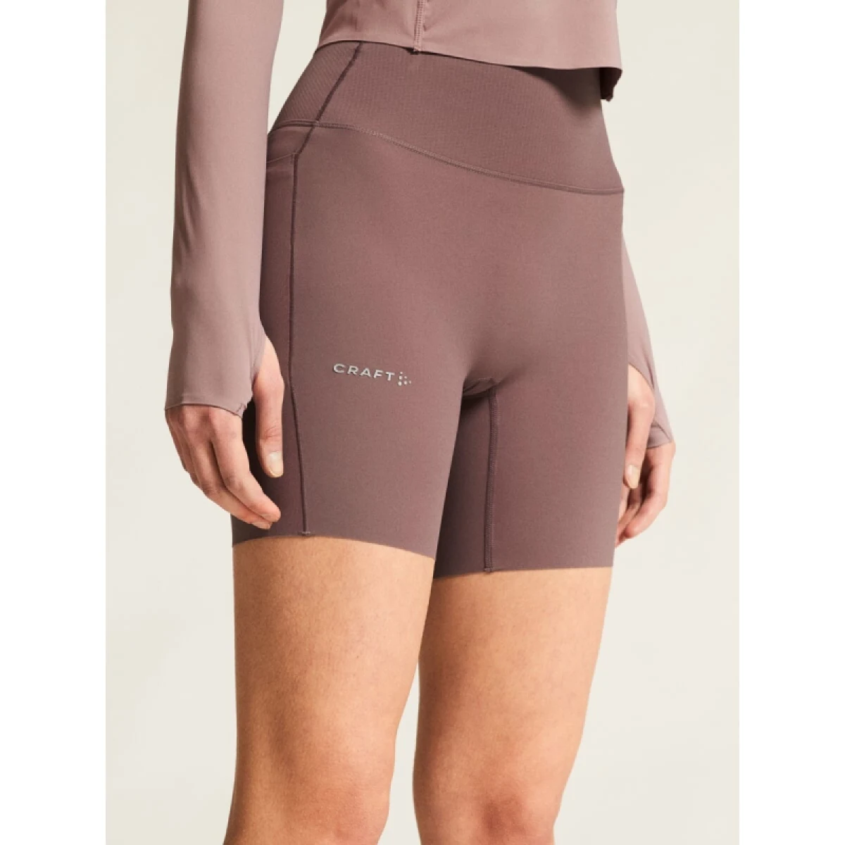 Dámské tréninkové kraťasy CRAFT HYPERVENT SHORT TIGHTS W - Velikost: M | Barva: fialová · záber 4