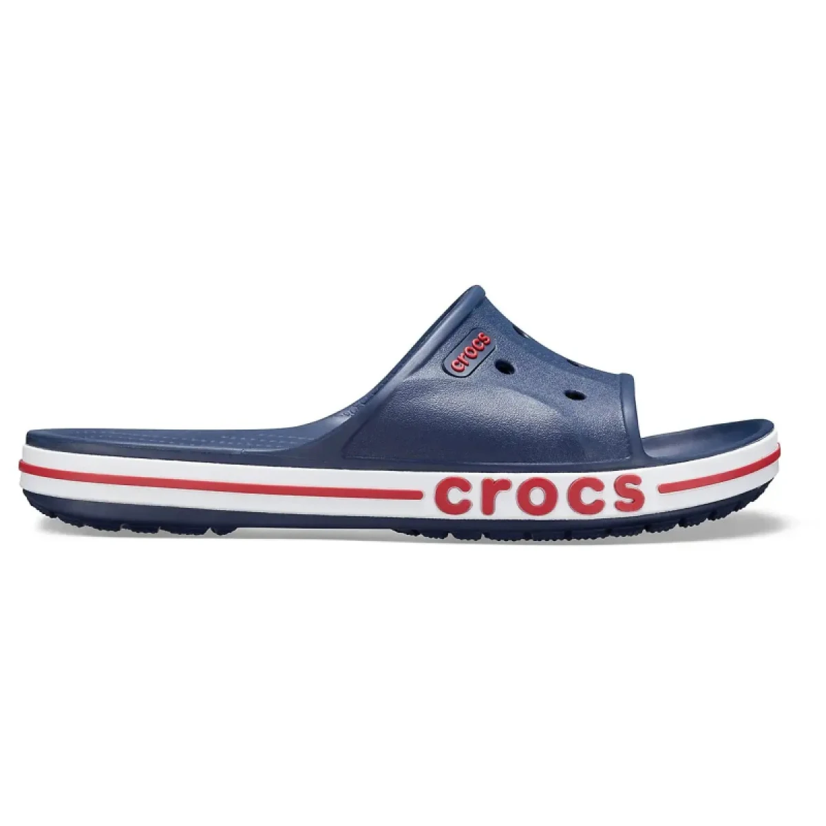 Pantofle (plážová obuv) CROCS Bayaband Slide U navy pepper · záber 2