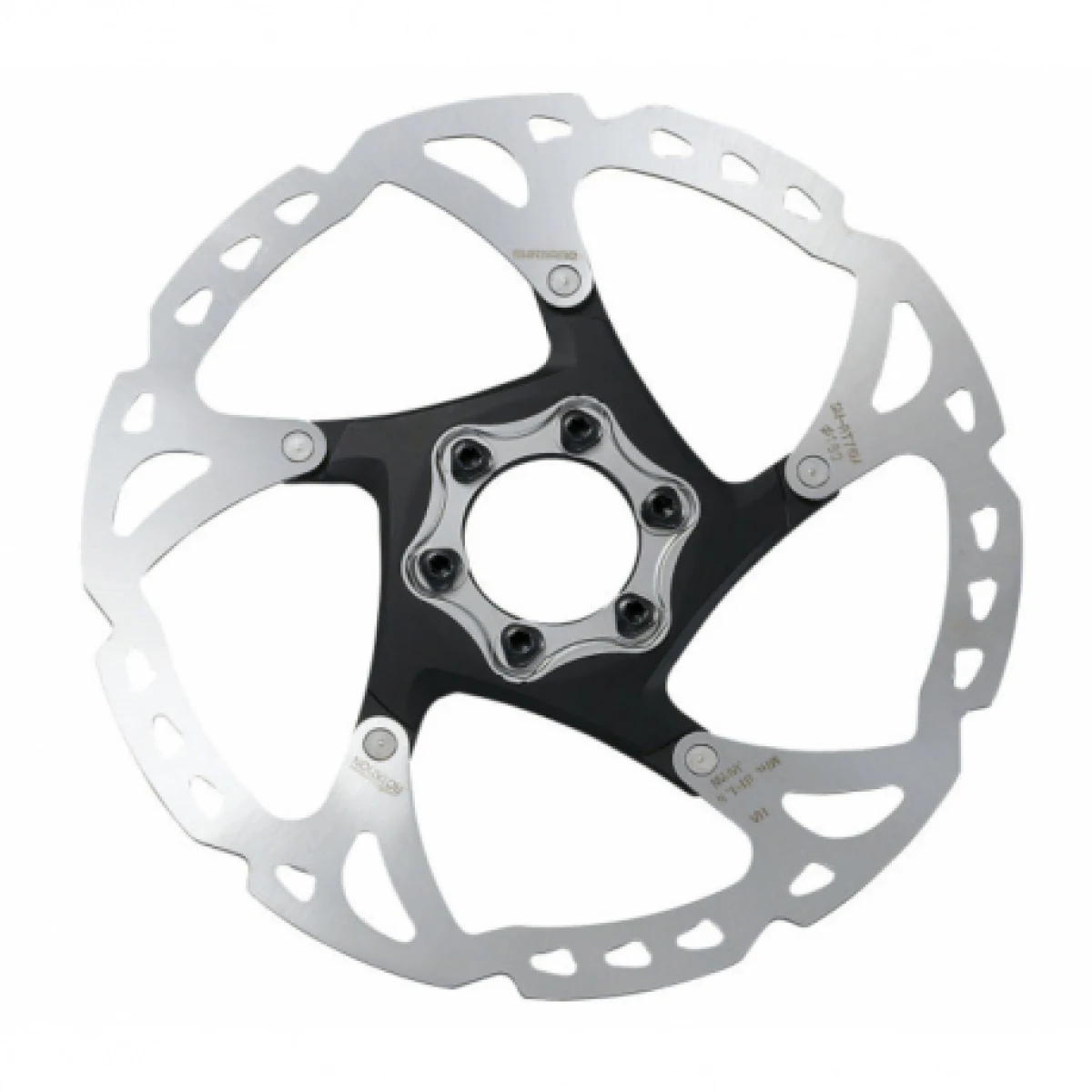 Brzdový kotouč na kolo SHIMANO Kotúč brzdový RT76 180mm 6-dier · záber 2