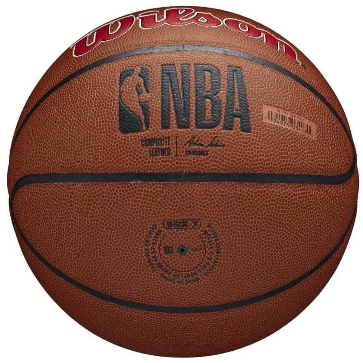 Wilson NBA Team Composite Chicago Bulls - Velikost: 7 | Barva: hnedá · záber 4