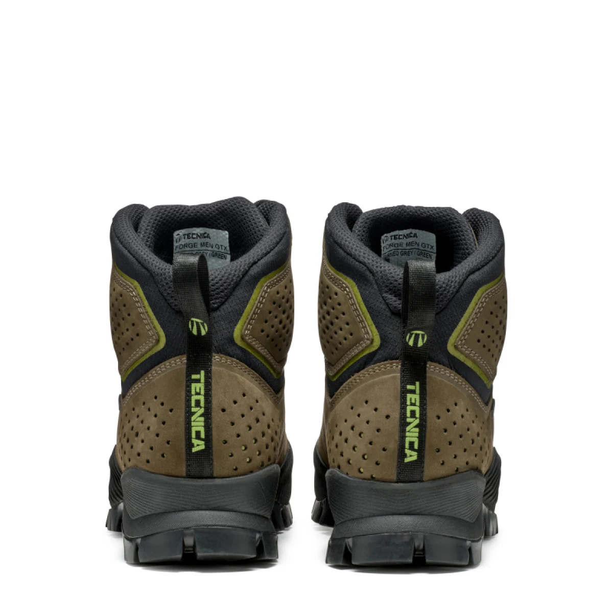 Pánská vysoká turistická celokožená obuv TECNICA Forge 2.0 GTX Ms, turned grey green · záber 5