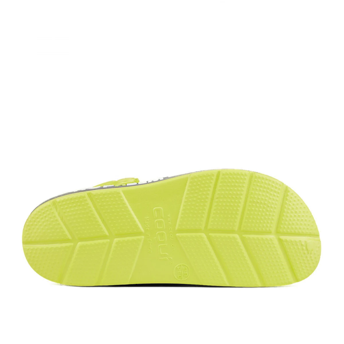 Dětské kroksy (rekreační obuv) COQUI Lindo K citrus grey - Barva: sivá · záber 4