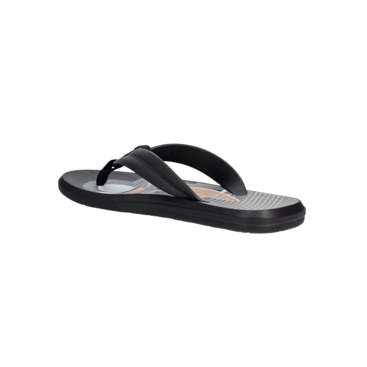 Pánské žabky (plážová obuv) IPANEMA Urban Graphics M black grey beige · záber 3