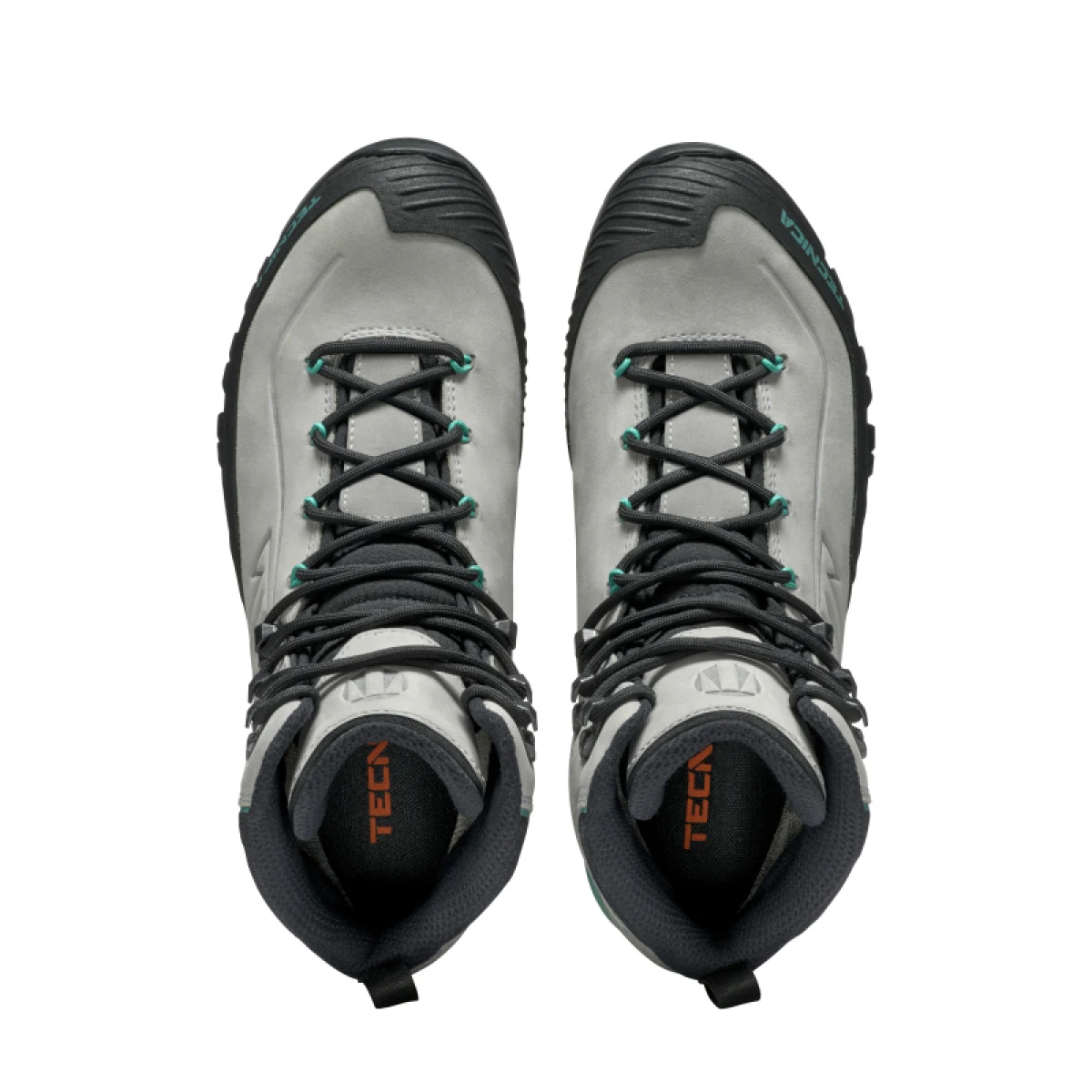 Dámská vysoká turistická celokožená obuv TECNICA Forge 2.0 GTX Ws, soft grey light petrol · záber 5