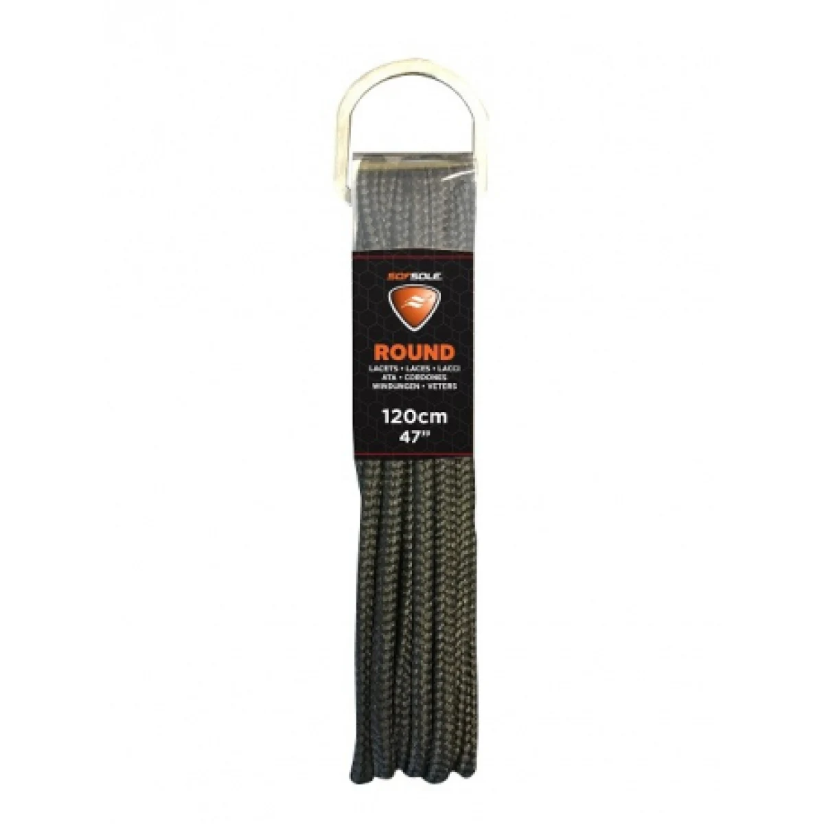 Šňůrky do bot SOFSOLE ROUND Grey · záber 1