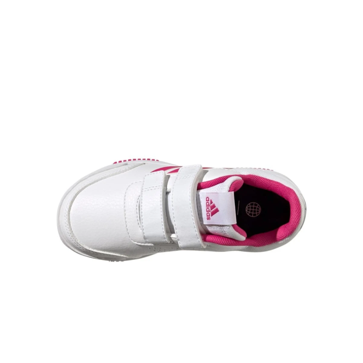 Dívčí rekreační obuv ADIDAS Tensaur Sport 2.0 CF cloud white real magenta core black - Barva: čierna · záber 4