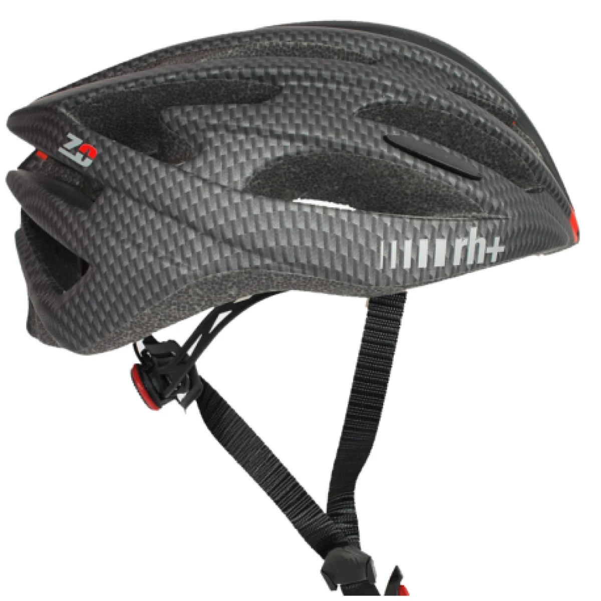 Cyklistická helma RH+ Z Zero, matt black matt red matt dark · záber 1