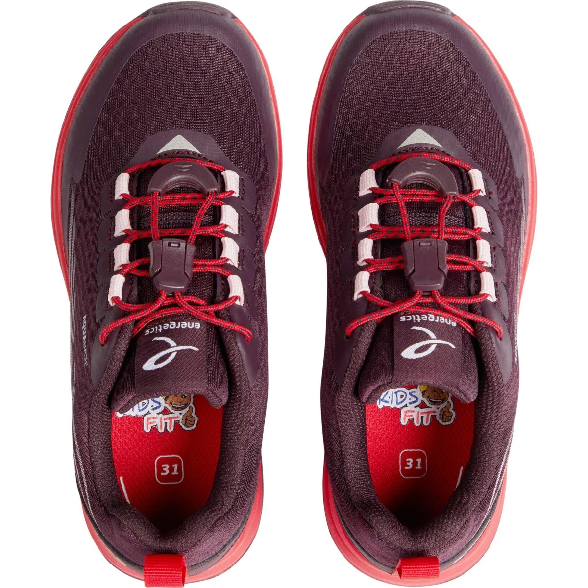 Energetics Zyrox Core AQB Kids - Velikost: 28 | Barva: červená · záber 4
