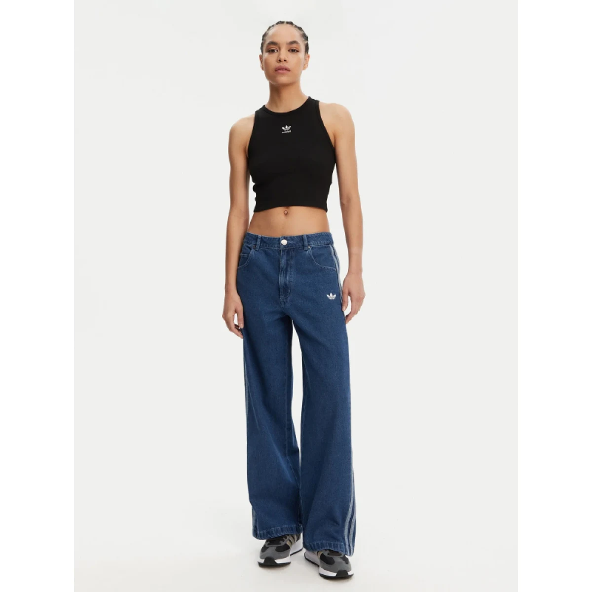 Dámské tílko ADIDAS ORIGINALS ESS RIB TANK-WHITE · záber 9