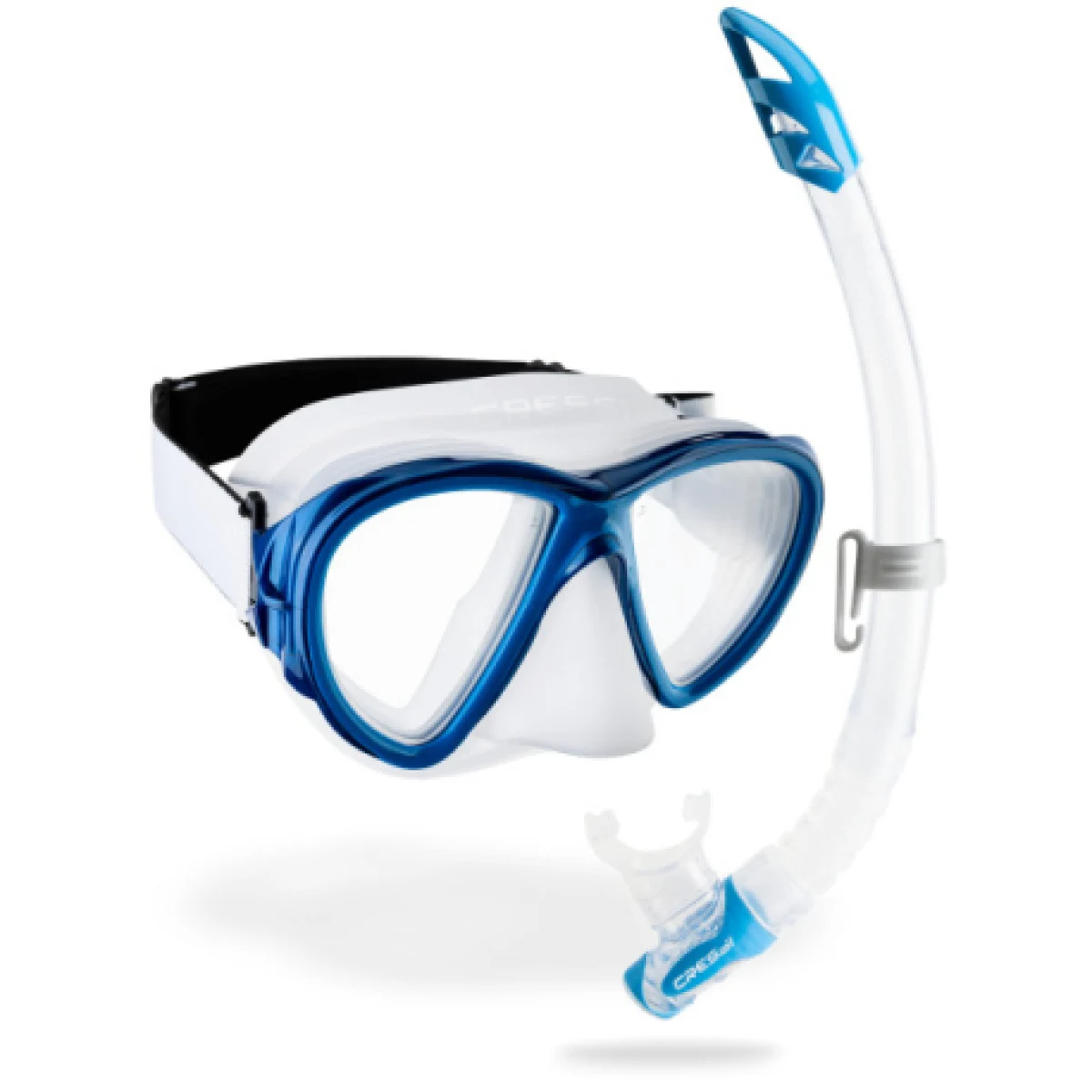 Potápěčský snorklovací set CRESSI FIJI + GAMMA COMBO CLEAR BLUE · záber 1
