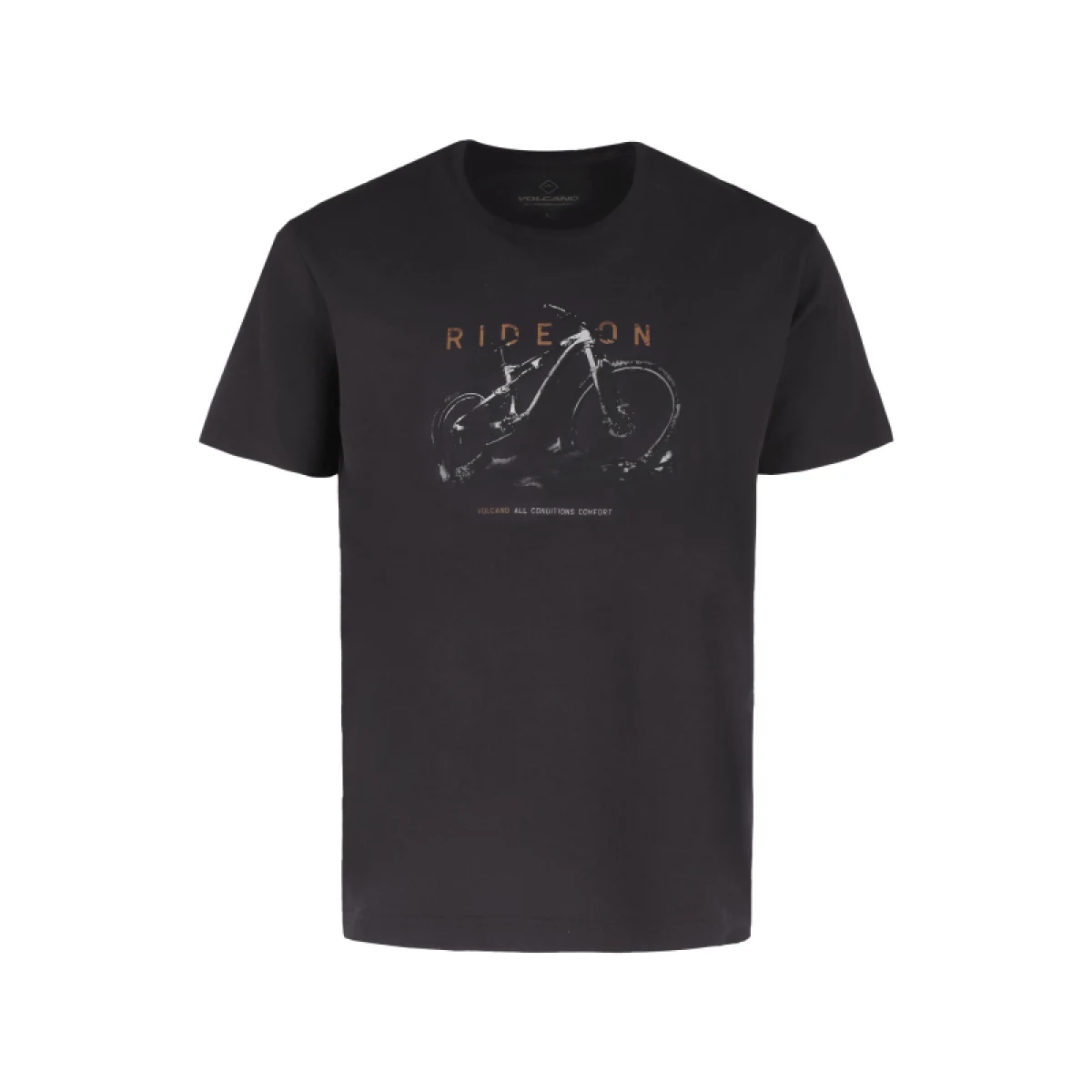 Pánské tričko s krátkým rukávem VOLCANO RIDEON 701-GRAPHITE · záber 4