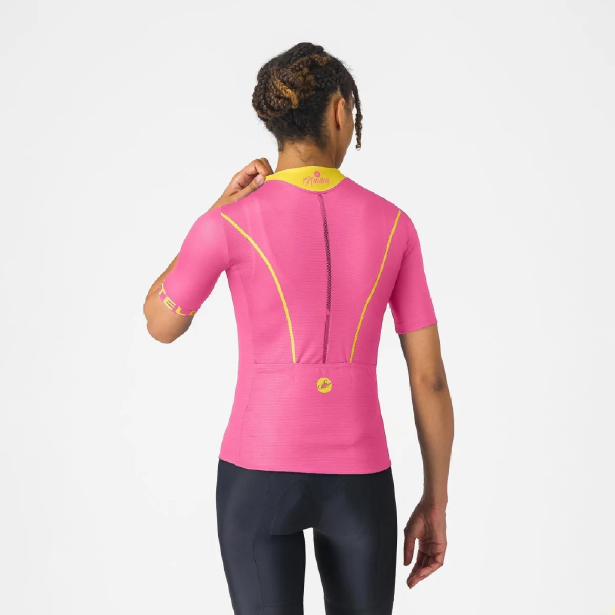 Dámský cyklistický dres s krátkým rukávem CASTELLI Anima Flow · záber 4