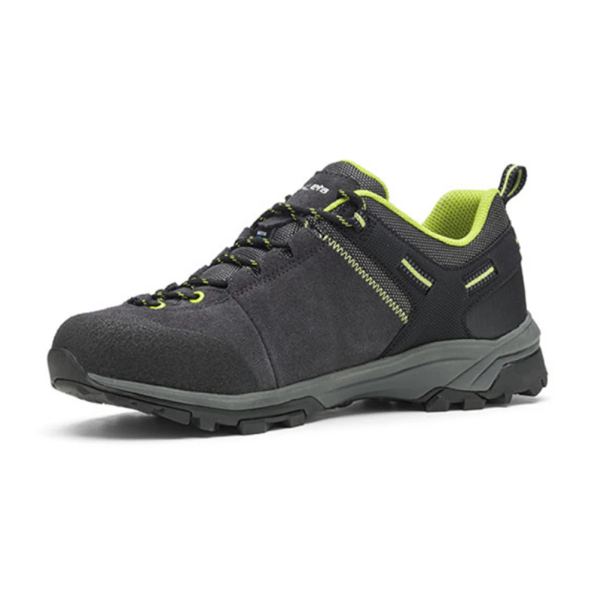 Pánská nízká turistická obuv TREZETA Raider WP M dark grey lime · záber 2